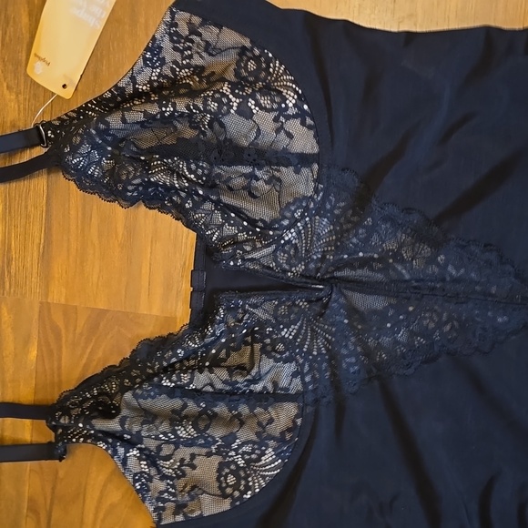 Popilush The Shapewear Bodysuit Full Coverage Alluring Plunge Lace - Picture 4 of 12